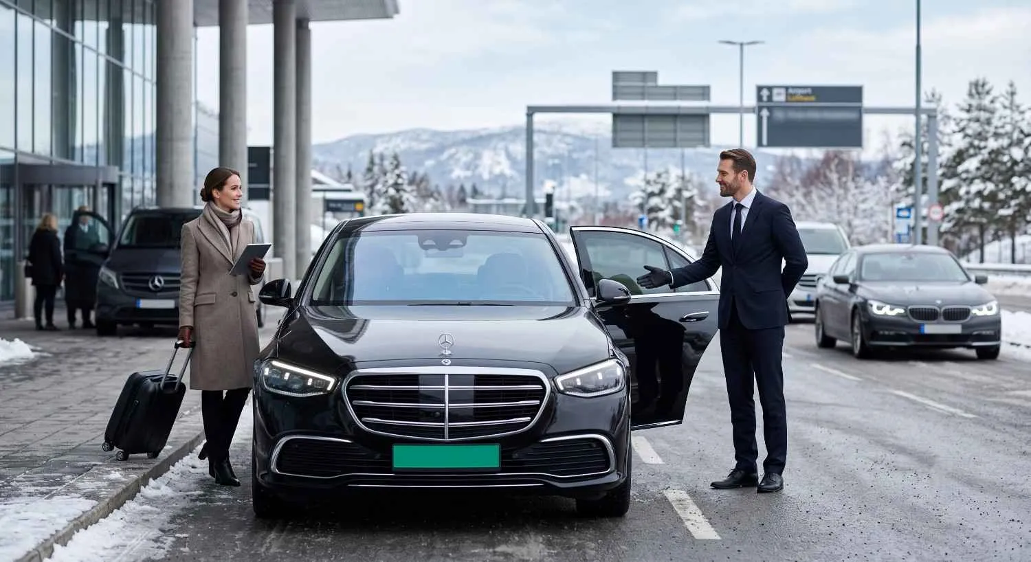 Oslo Airport to Ski Resorts: Private Chauffeur Transfer